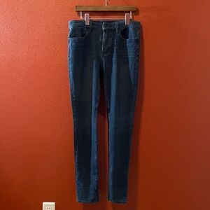 Ksubi Men’s Van‎ Winkle Nightfall 098 Blue Denim Slim Skinny Button Fly Jeans